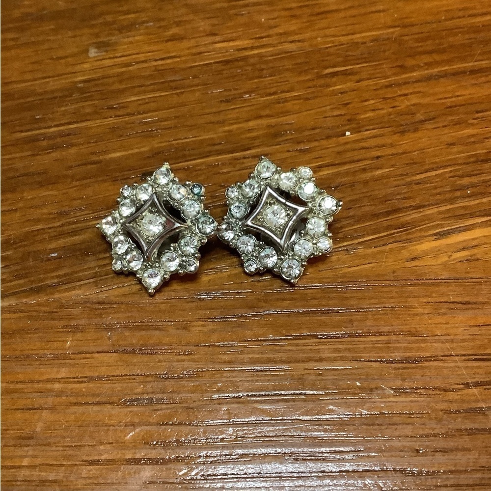 Amazing Vintage 50’s Art Deco Style Earrings